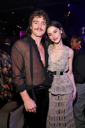 Benson Boone y Gracie Abrams durante la gala de los Premios Grammys 2025 celebrados en Los ?ngeles.