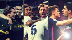 Atleti, Madrid y Barça, favoritos