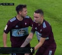 Lo prometido es deuda: Aspas se acordó de Broncano e hizo la celebración de "fardos fuera..."