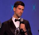 Djokovic y su emotivo discurso que promueve la perseverancia