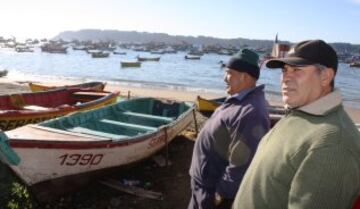 Fútbol tras el Tsunami en Caleta Tumbes