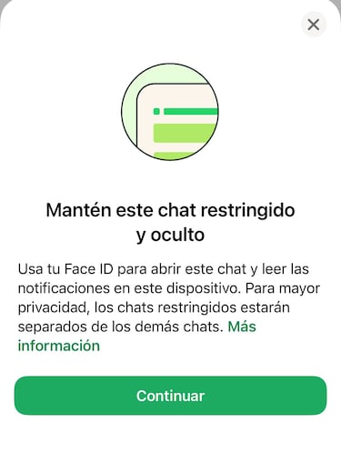 Con esta función de WhatsApp podrás ocultar tus conversaciones más personales