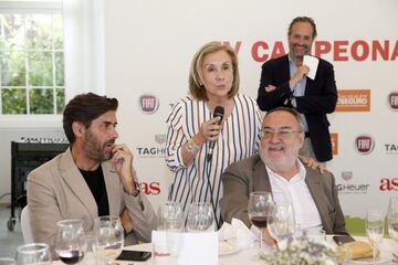 Vicente Jim¨¦nez, Maite Solas, Alfredo Rela?o y Juan Cant¨®n.