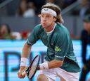 Resumen, resultado y ganador del Rublev - Fritz: semifinales del Mutua Madrid Open hoy en vivo