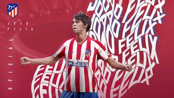 Joao Félix is officially an Atlético Madrid player