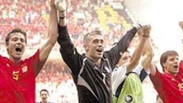 <b>EUFORIA</b>. Los griegos lo celebraron por todo lo alto.