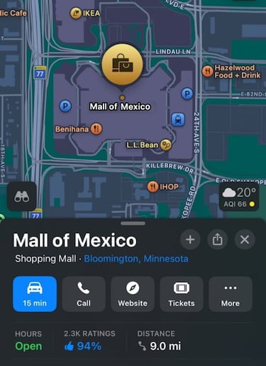 ¿Sigue la guerra?: cambian de nombre a este famoso Mall de Minnesota y se lo atribuyen a México