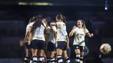   during the game America vs Queretaro, corresponding to Round 14 of the Torneo Clausura 2023 of the BBVA MX Womens League, at Azteca Stadium, on April 24, 2023.

<br><br>

durante el partido America vs Queretaro, Correspondiente a la Jornada 14 del Torneo Clausura 2023 de la Liga BBVA MX Femenil, en El Estadio Azteca, el 24 de Abril de 2023