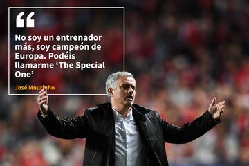 "Dios tiene que pensar que soy un tío cojonudo": las mejores frases de José Mourinho