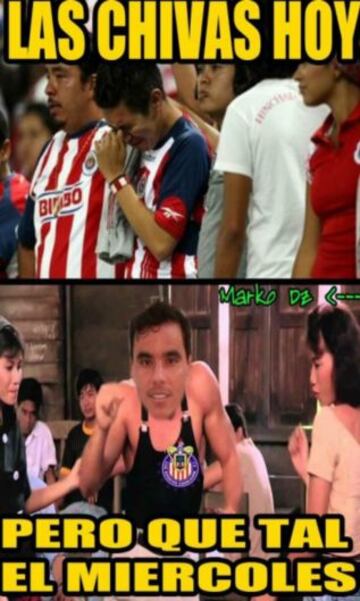 Los memes de la derrota de Chivas en la jornada 5