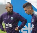 Vidal recapacitó y es uno de los más queridos en el Barcelona