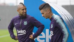 27/10/18 FC BARCELONA
 ENTRENAMIENTO
 ARTURO VIDAL