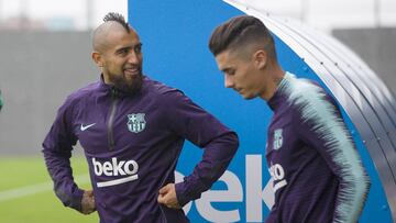 27/10/18 FC BARCELONA
 ENTRENAMIENTO
 ARTURO VIDAL