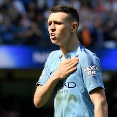 Foden no fue con la plantilla a la fiesta de la Premier por ir de pesca con su padre