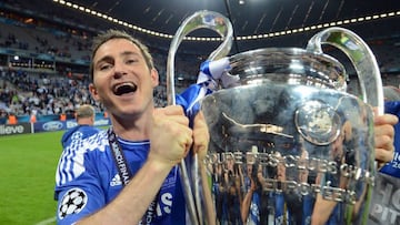 Frank Lampard con la Champions League.