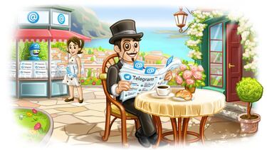 Telegram, el rival de WhatsApp, con novedades en stickers y avisos