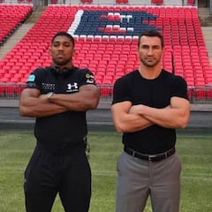 Joshua, favorito para el ‘combate del año’ ante Klitschko