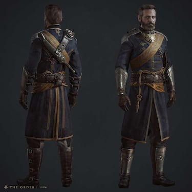 Los personajes de The Order, sin trampa ni cartón