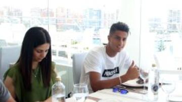 PROMESA. Mastour, ayer en el hotel donde se aloja en Málaga.