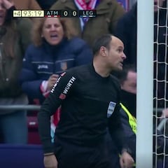 El esperpéntico final del Wanda con Cuéllar, un recogepelotas y Mateu como protagonistas