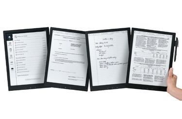 Llega el cuaderno electrónico flexible de Sony