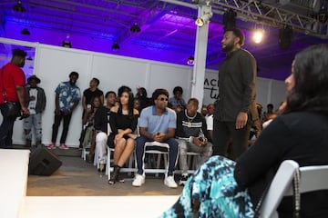 La pasarela de moda que organizó Michael Crabtree