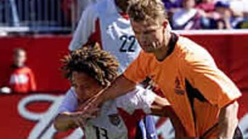 <b>VICTORIA TRISTE.</B> El triunfo ante Estados Unidos no sirve para olvidar que Holanda, una de las mejores selecciones del mundo, no estará en el Mundial.