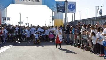 Carrera Solidaria en 2015.