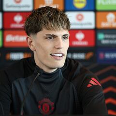 Garnacho y la comparación con Cristiano