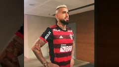 El video más esperado de Arturo Vidal en el Flamengo
