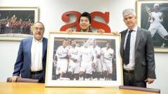 El pianista Lang Lang visitó AS: "Me encanta el fútbol español"