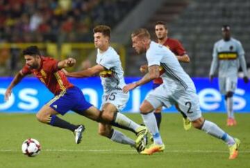 Belgium 0 - Spain 2: the best images from the match