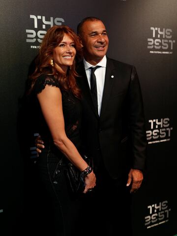 Ruud Gullit and wife Karin de Rooij.