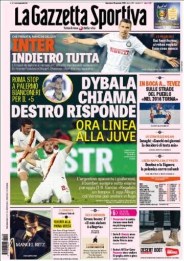 Portadas de la prensa deportiva