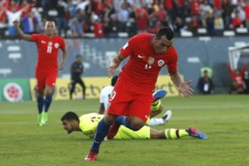 Las mejores imágenes del partido entre Chile y Venezuela
