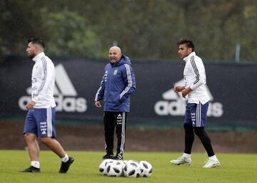 Buenos Aires 17 Mayo 2018, Argentina
Preparativos de la seleccion Argentina en el Predio de la AFA en Ezeiza, donde estÃ¡n 

Foto Ortiz Gustavo
