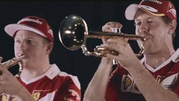 ¿Cómo se les dará tocar la trompeta a Raikkonen y Vettel?