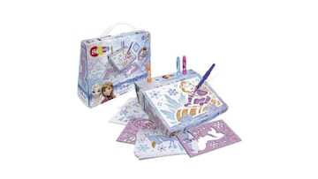 Este kit es perfecto para hacer dibujos de Frozen, y de lo que apetezca, con aerógrafo