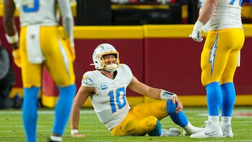 Quarterback Herbert has given the Los Angeles Chargers a fitness scare before the week 15 game against the Bucs.