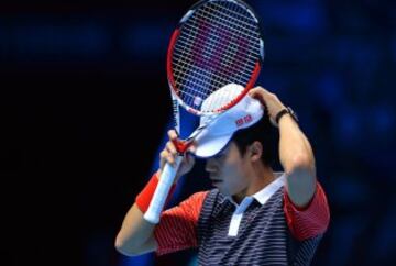 Kei Nishikori venció a Ferrer en una nueva jornada del Masters.