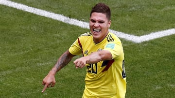 Juan Fernando Quintero, autor del gol de Colombia habl&oacute; sobre el pr&oacute;ximo rival de Colombia y el partido ante Jap&oacute;n 