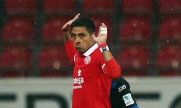 Gonzalo Jara dejó en 2014 el Nottingham Forest para firmar contrato con el Mainz de la Bundesliga. Estuvo dos temporadas.