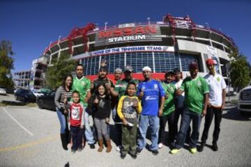 Así vivieron los aficionados mexicanos el encuentro amistoso entre México y Nueva Zelanda celebrado en Nashville, Tennessee.