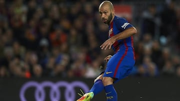 Mascherano: "Cuando el tridente está en su día hace lo de hoy"