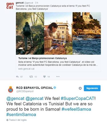 El Espanyol se rebela en Twitter: el 'zasca' a la Liga y mucho más