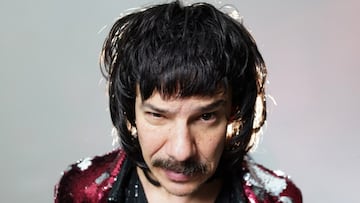 Silverio en una sesión fotográfica.