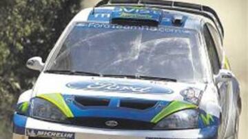 <b>OTRA OPORTUNIDAD. </b>Solá no ha tenido suerte este año con el Focus.