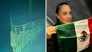 Quién es Renata Rojas, la mexicana que llegó hasta los restos del Titanic con el Titan