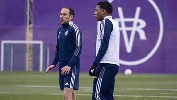 VALLADOLID, 16/02/2022. PHOTOGENIC. ENTRENAMIENTO DEL REAL VALLADOLID.