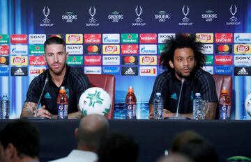 Rueda de prensa de Marcelo y Sergio Ramos.